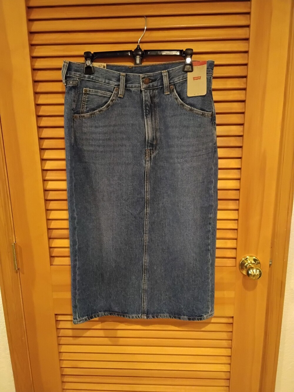 NWT Levi's 100% Cotton Denim Skirt 30 Firm Price